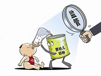 嬰幼兒配方乳粉不合格產品